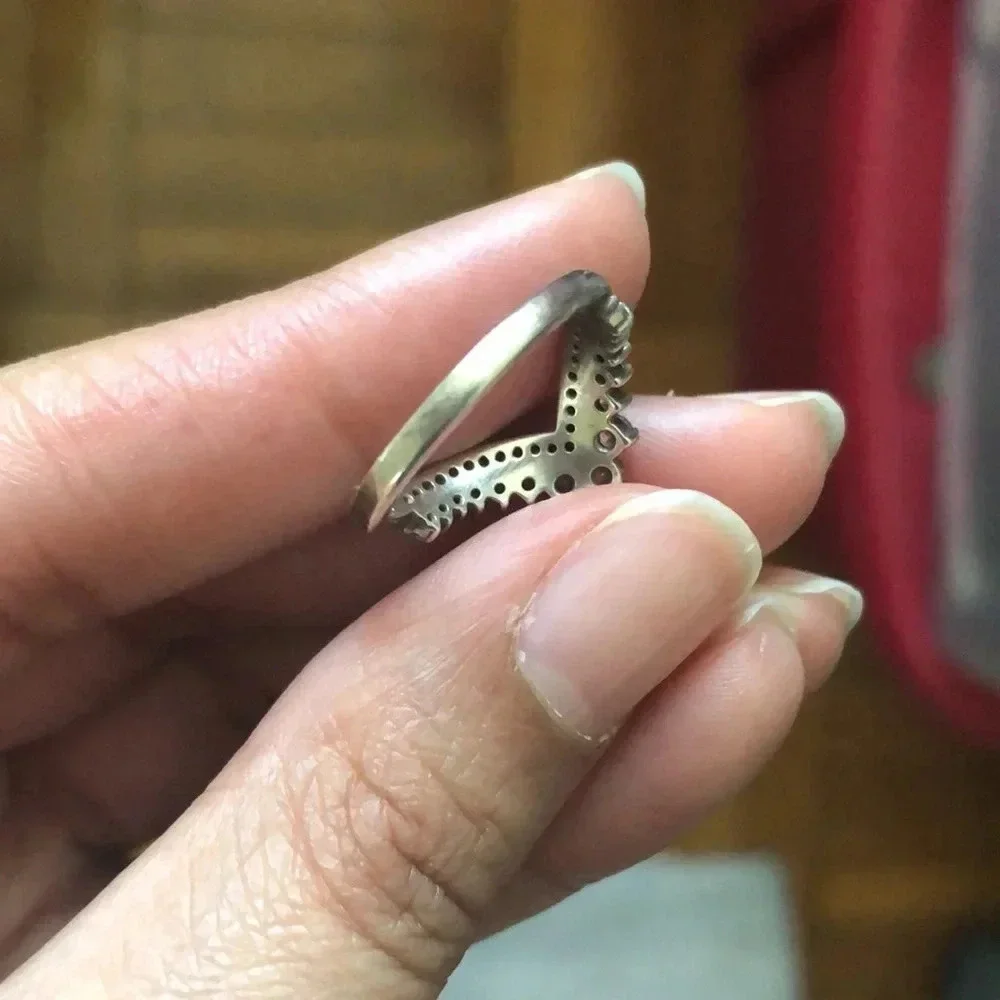 Pandora sterling silver ring size 48 4.5